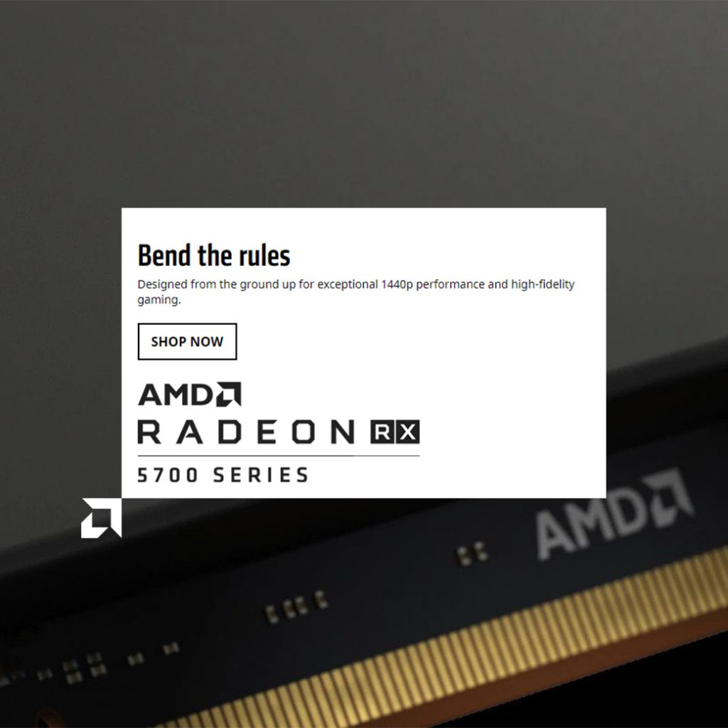 การ์ดจอกราฟฟิคใหม่จากเอเอ็มดี รุ่น AMD Radeon™ RX 5700
