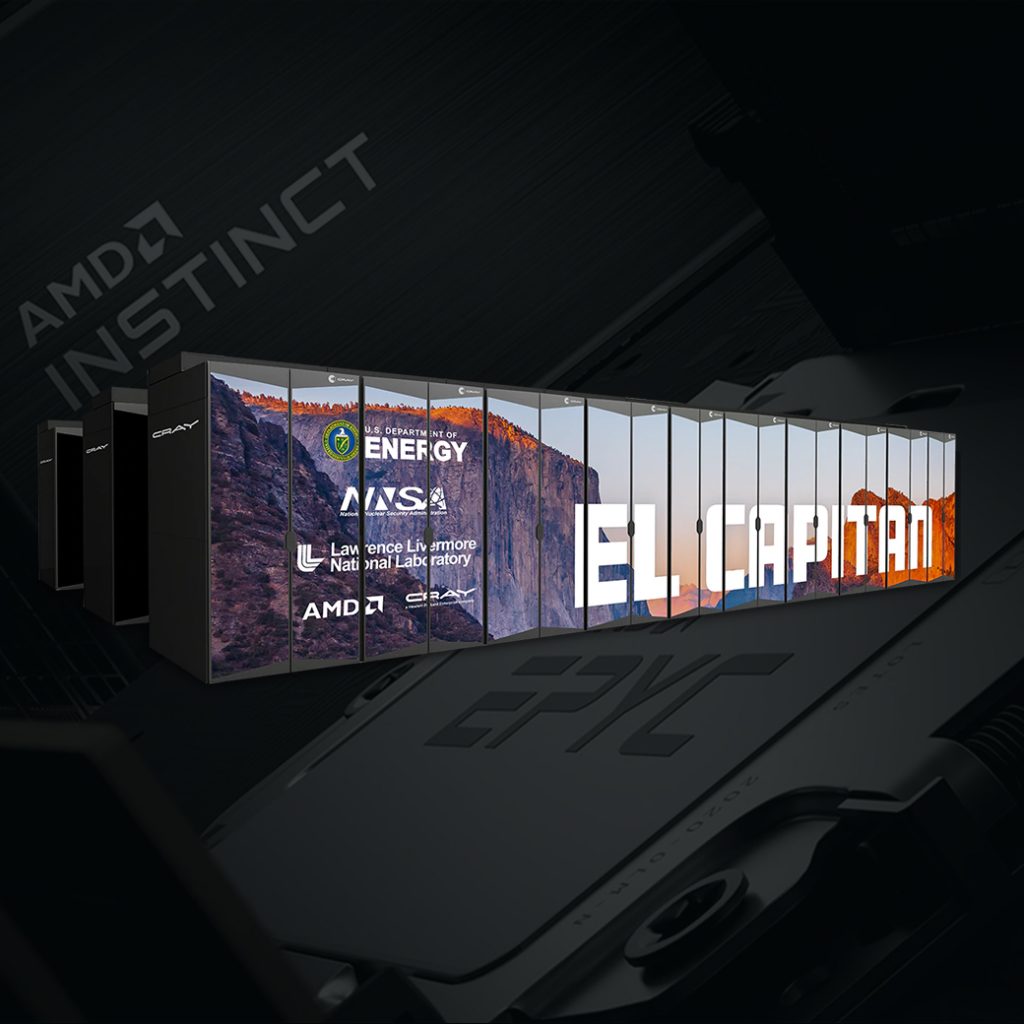 AMD ผู้นำผลิตภัณฑ์ยุคใหม่ AMD EPYC™ และ Radeon™ Instinct พร้อมเปิดใช้งานซูเปอร์คอมพิวเตอร์ El Capitan
