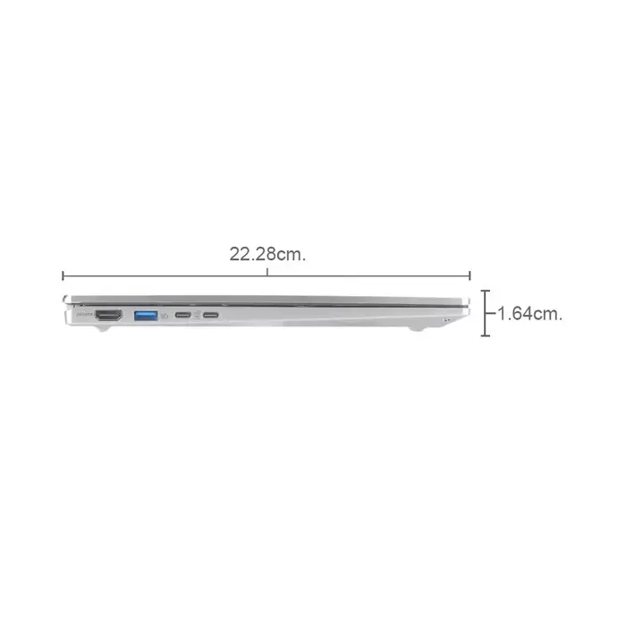 Notebook Acer Swift Go 14 SFG14-64-R9Q4 (Sparkly Silver) - Image 4
